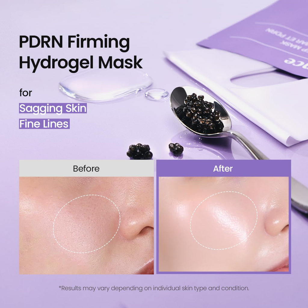BIODANCE Bio - Collagen Real Deep Mask, Hydrating Overnight Hydrogel Face Mask, Pore Minimizing, Elasticity, Plumping, Travel Essentials & Self Care Gifts for Women, Korean Skin Care | 1.19oz(34g) x 4ea - Dealqueen