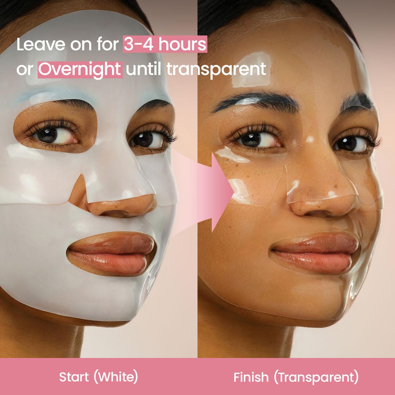 BIODANCE Bio - Collagen Real Deep Mask, Hydrating Overnight Hydrogel Face Mask, Pore Minimizing, Elasticity, Plumping, Travel Essentials & Self Care Gifts for Women, Korean Skin Care | 1.19oz(34g) x 4ea - Dealqueen