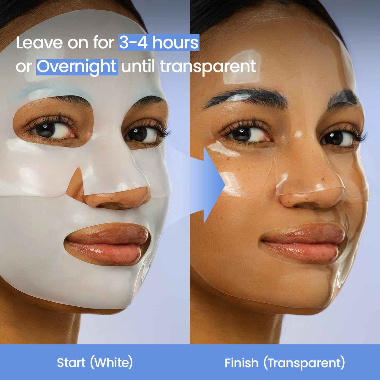 BIODANCE Bio - Collagen Real Deep Mask, Hydrating Overnight Hydrogel Face Mask, Pore Minimizing, Elasticity, Plumping, Travel Essentials & Self Care Gifts for Women, Korean Skin Care | 1.19oz(34g) x 4ea - Dealqueen
