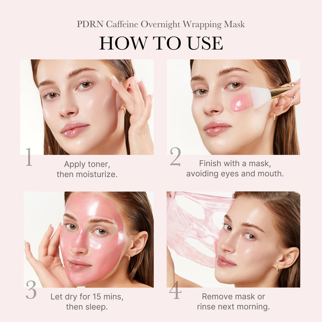 medicube Wrapping Mask Collagen Overnight Peel Off Facial Mask | Elasticity & Hydration Care, Reduces Sagging & Dullness | Hydrolyzed Collagen For Glowing Skin | Korean Skin Care, 2.53 fl.oz - Dealqueen