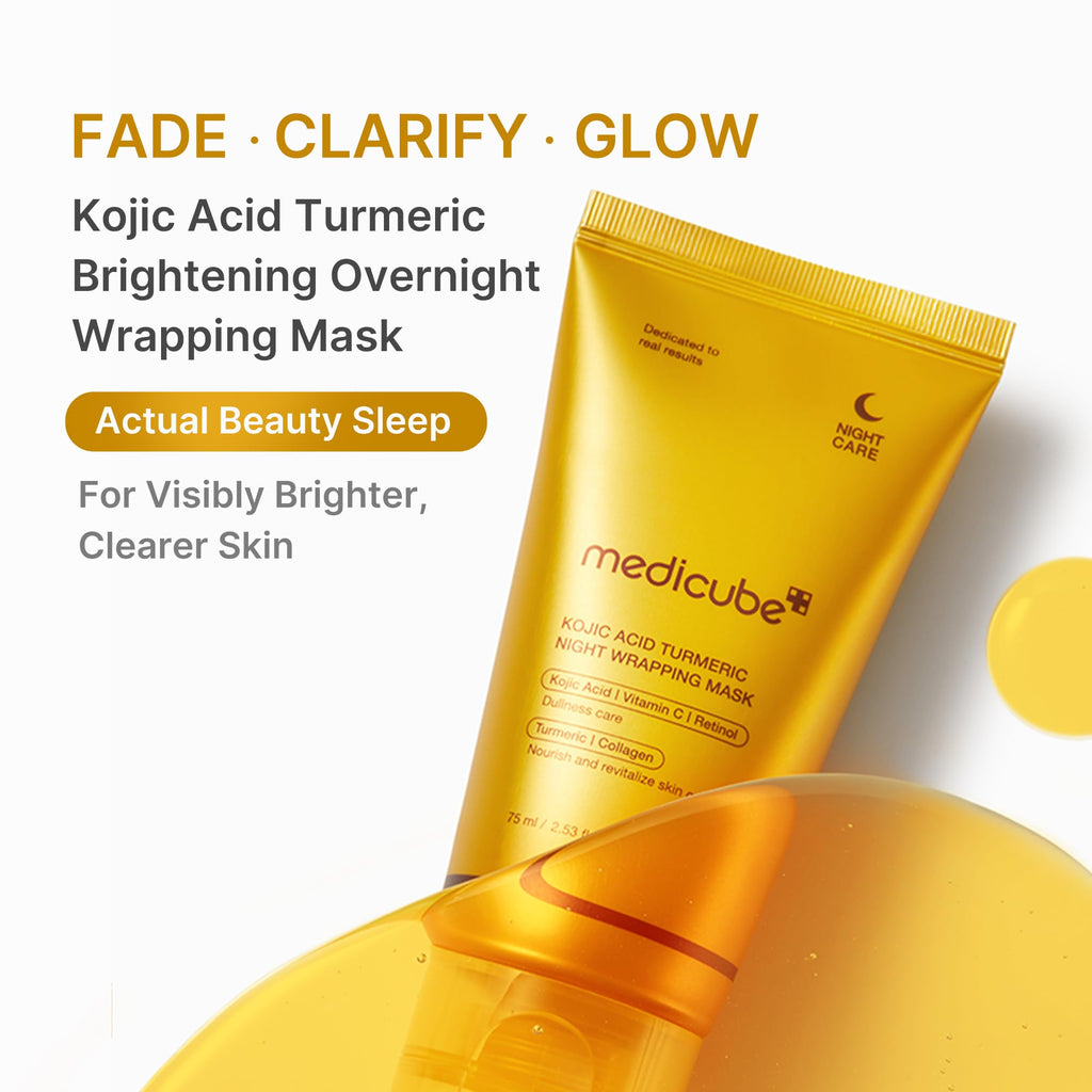 medicube Wrapping Mask Collagen Overnight Peel Off Facial Mask | Elasticity & Hydration Care, Reduces Sagging & Dullness | Hydrolyzed Collagen For Glowing Skin | Korean Skin Care, 2.53 fl.oz - Dealqueen