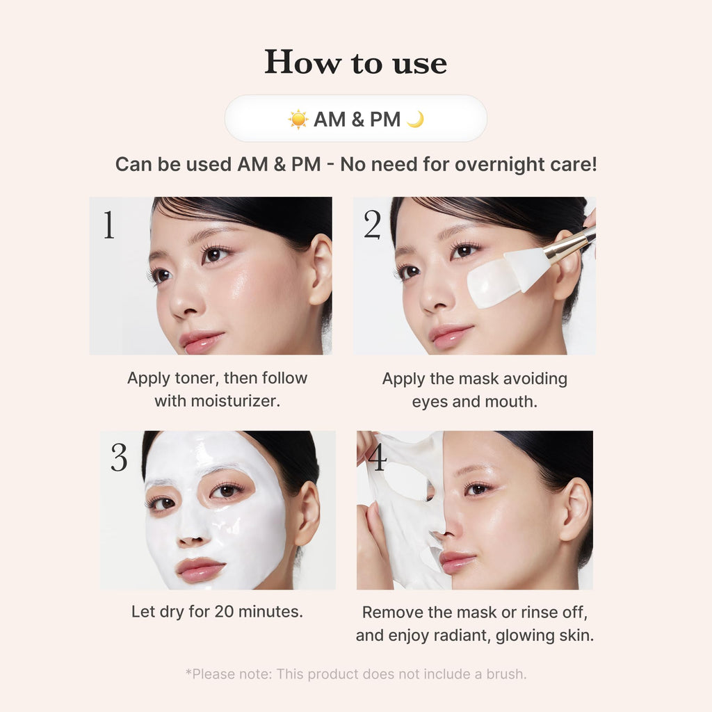 medicube Wrapping Mask Collagen Overnight Peel Off Facial Mask | Elasticity & Hydration Care, Reduces Sagging & Dullness | Hydrolyzed Collagen For Glowing Skin | Korean Skin Care, 2.53 fl.oz - Dealqueen