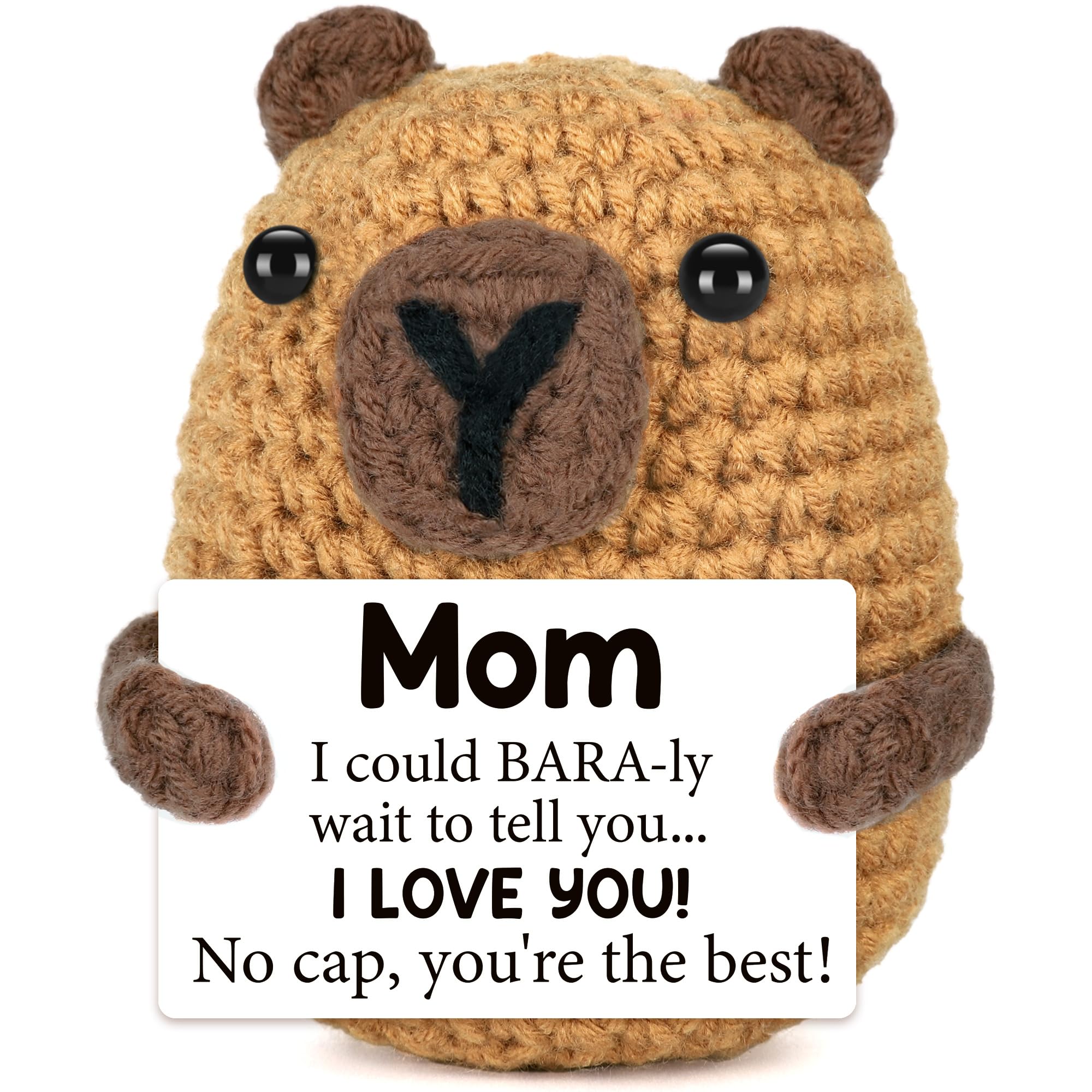 Graduation Gift for Him Her 2026 College Graduation Gifts for Women Men Boys Girls Graduates Gift for Kindergarten Preschool High School Masters Degree Grad Gift Handmade Crochet Graduation Capybara - Dealqueen