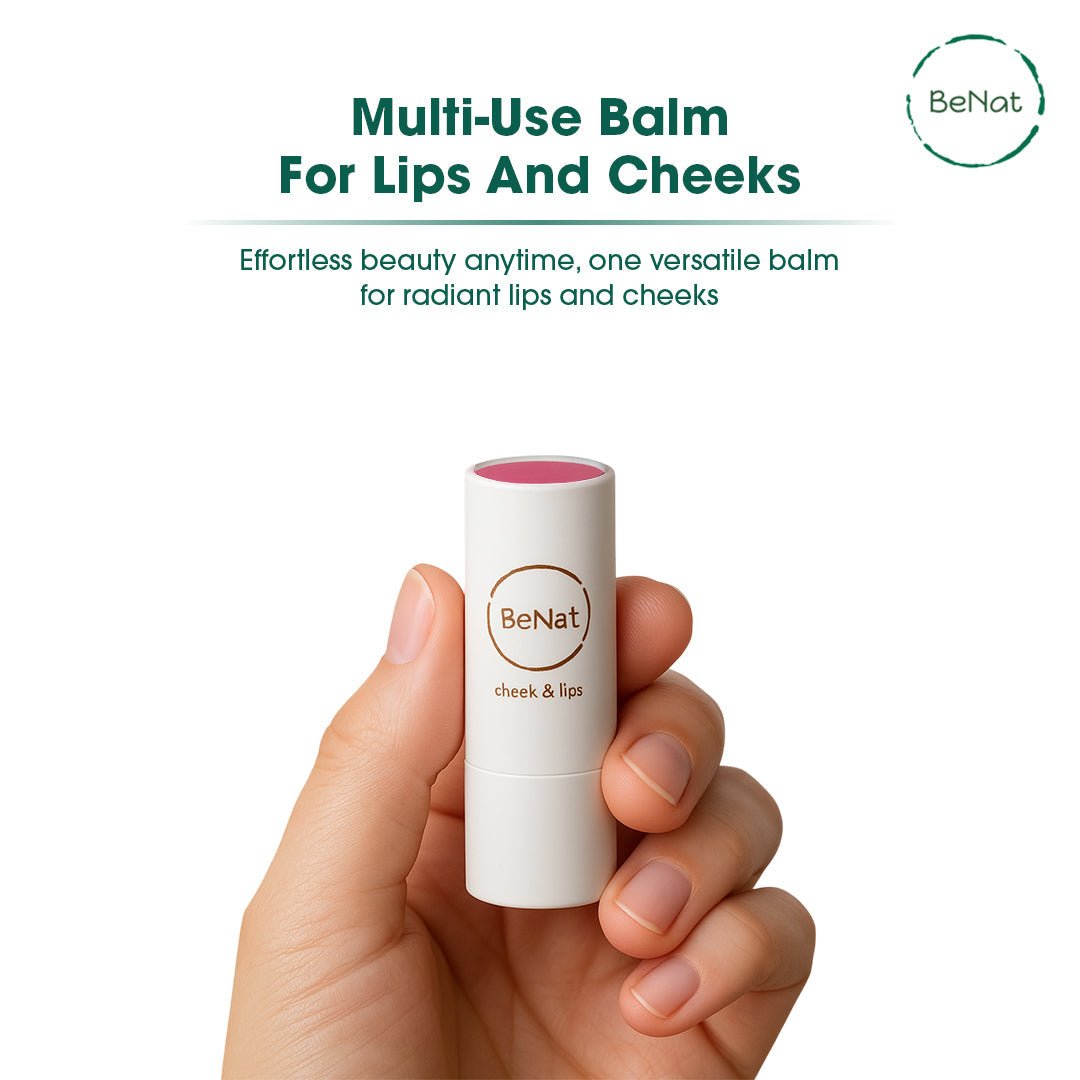 Lip & Cheek Bloom. 2 in 1 Natural Lipstick for Vibrant Color. - Dealqueen