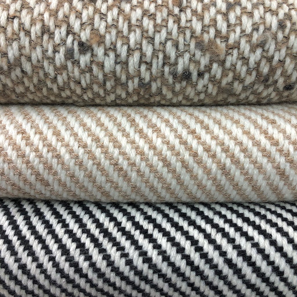 Chunky Camel Stripe Alpaca Throw - Dealqueen