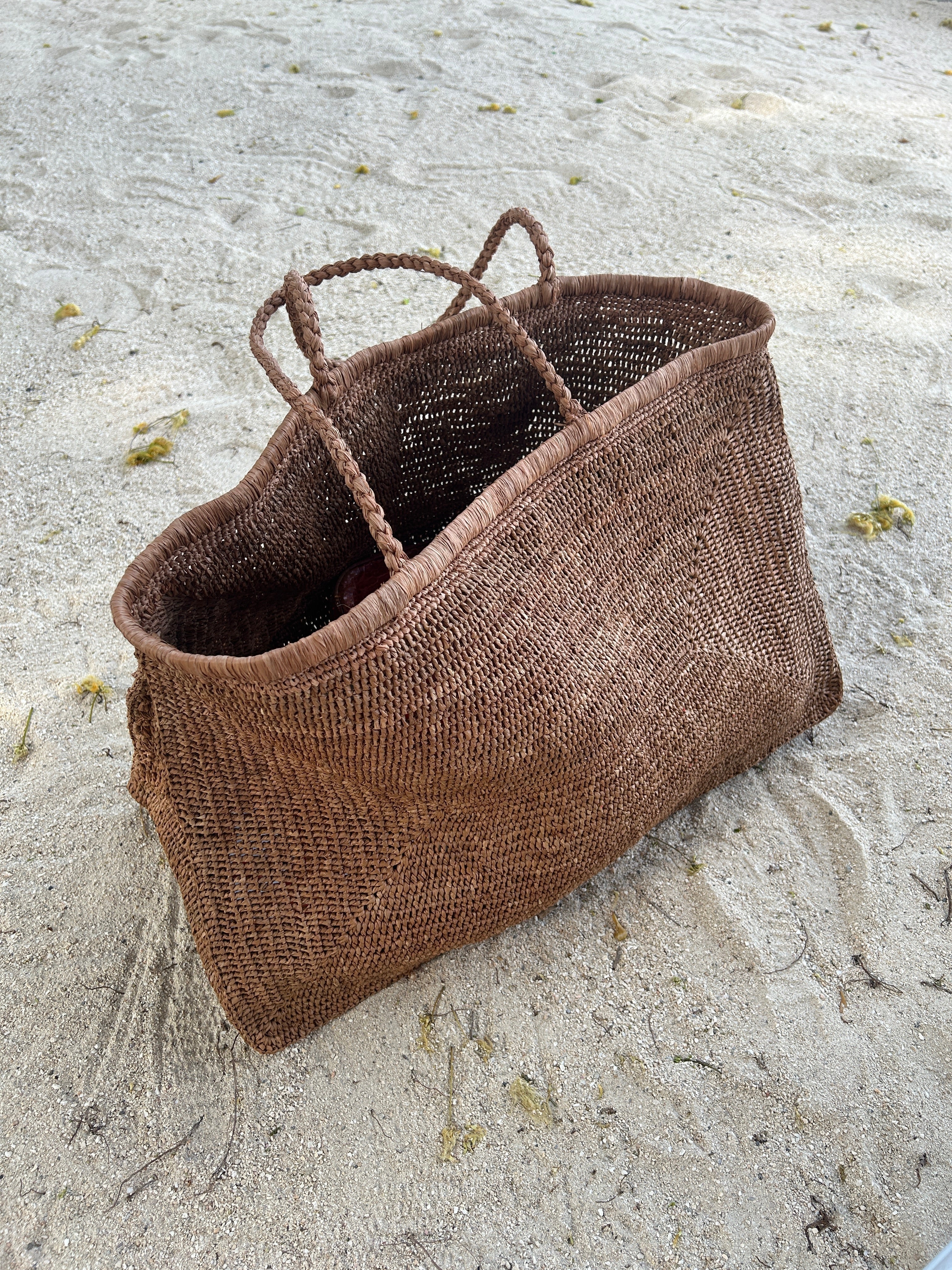 Clipa (XXL) Raffia Beach Tote Bag - Dealqueen