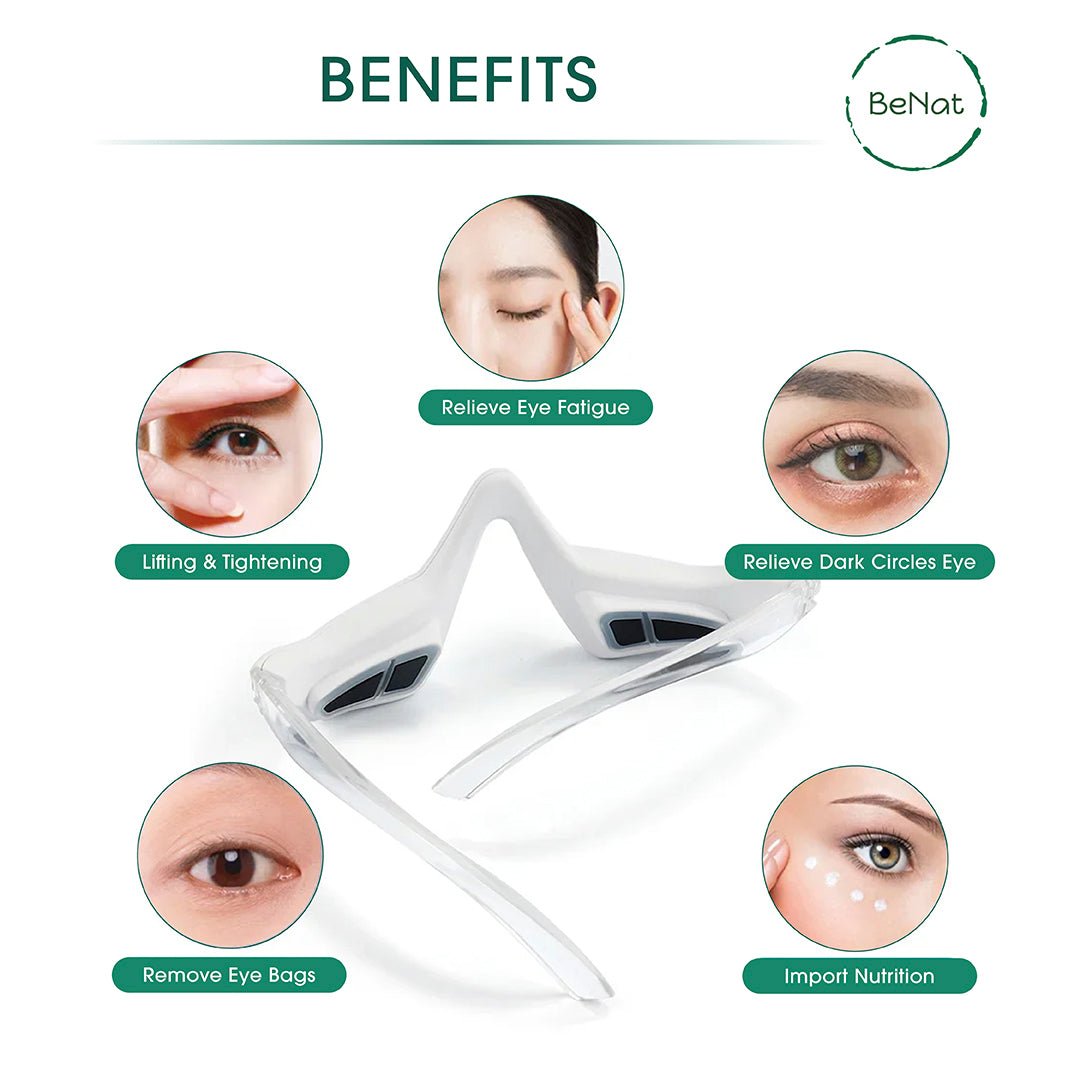 Under - Eye Red Light Therapy Skin Rejuvenation and Relaxation Massager - Dealqueen