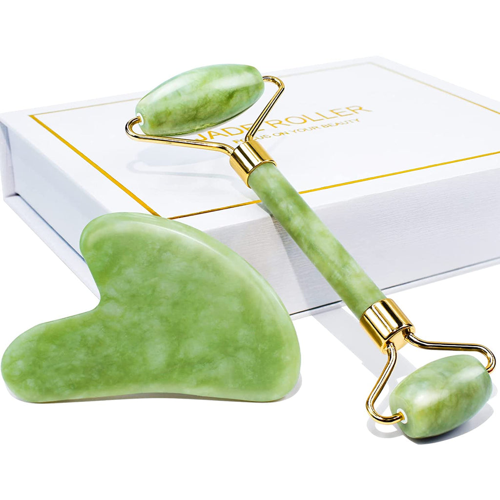 Jade Roller & Gua Sha Gift Box - Dealqueen