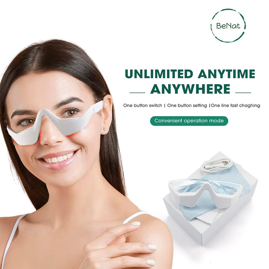 Under - Eye Red Light Therapy Skin Rejuvenation and Relaxation Massager - Dealqueen