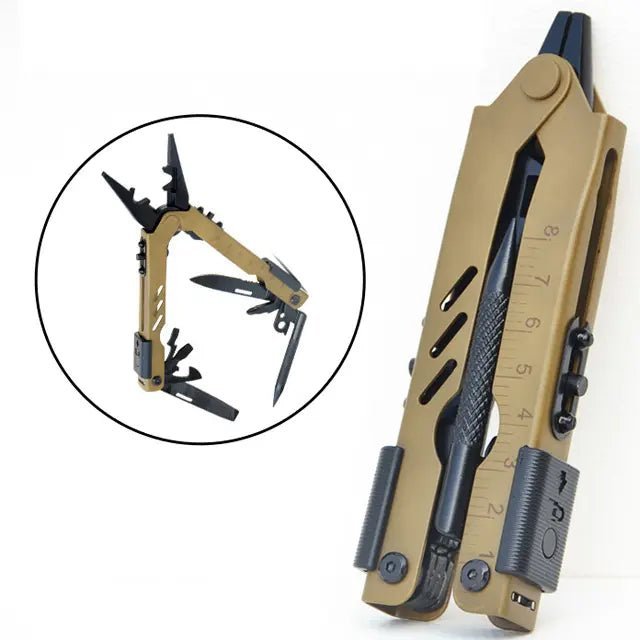 Multitool Multifunctional Stainless steel Pliers For Camping, Hiking and everyday Use - Dealqueen